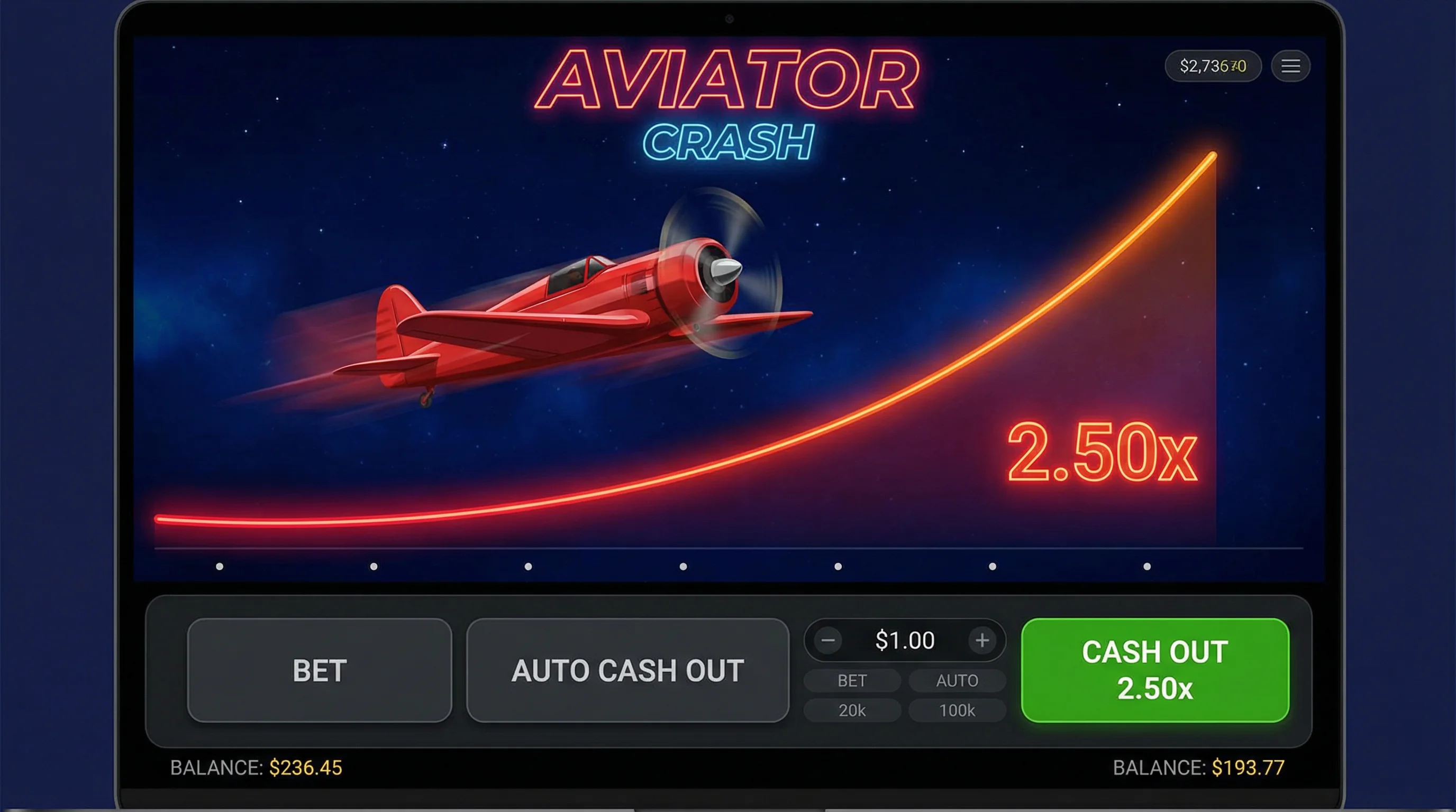 Aviator juego crash Poker Betsson México